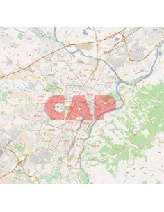 Mappa dei cap di Torino jpg