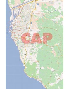 Mappa dei cap di Livorno jpg