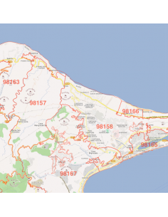 Mappa dei cap di Messina jpg 2