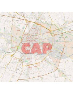 Mappa dei cap di Padova jpg