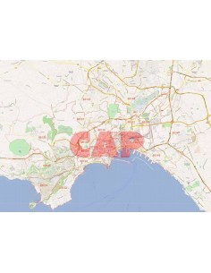 Mappa dei cap di Napoli jpg