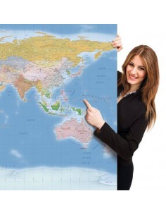 Mappa del Mondo MAGNETICA - 200 x 100 cm 2