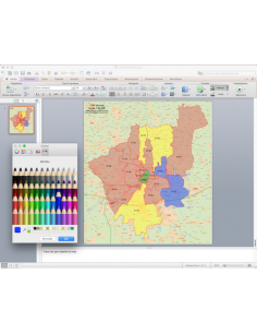 Mappa dei CAP di Verona con stradario PowerPoint