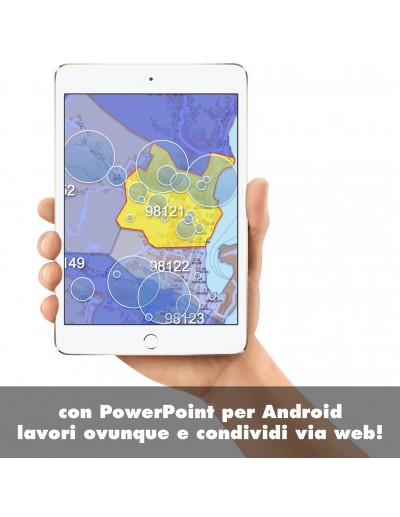 Mappa dei CAP di Venezia con stradario PowerPoint
