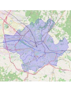 Mappa dei quartieri di Firenze KML