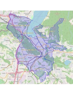 Mappa dei quartieri di Como KML