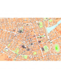 Mappa di Ravenna su Block Notes A3 2