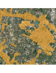 Mappa delle Aree Urbane d'Italia KML