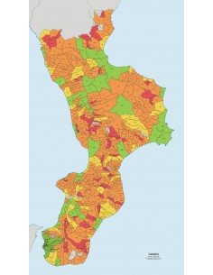 Mappa dei comuni e CAP della Calabria jpg 2