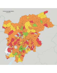 Mappa dei comuni e CAP del Trentino Alto Adige jpg 2
