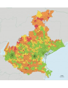 Mappa dei comuni e CAP del Veneto jpg 2