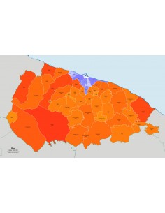 Mappa dei comuni e CAP della provincia di Bari jpg 2