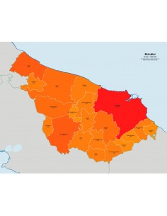 Mappa dei comuni e CAP della provincia di Brindisi jpg 2