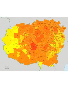 Mappa dei comuni e CAP della provincia di Cuneo jpg 2