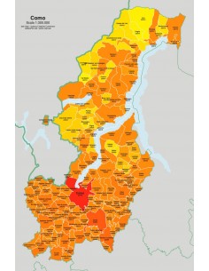 Mappa dei comuni e CAP della provincia di Como jpg 2