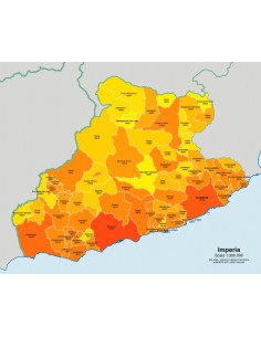 Mappa dei comuni e CAP della provincia di Imperia jpg 2