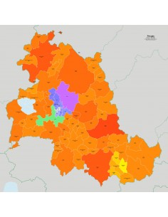 Mappa dei comuni e CAP della provincia di Perugia jpg 2