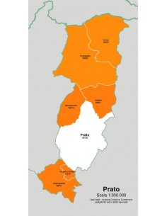 Mappa dei comuni e CAP della provincia di Prato jpg 2