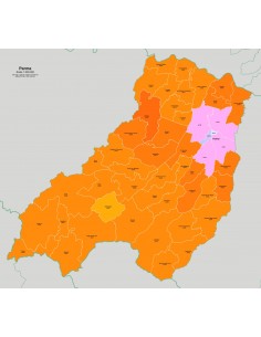 Mappa dei comuni e CAP della provincia di Parma jpg 2