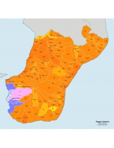 Mappa dei comuni e CAP della provincia di Reggio di... 2