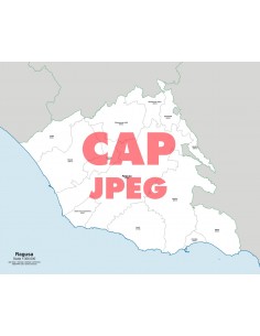 Mappa dei comuni e CAP della provincia di Ragusa jpg