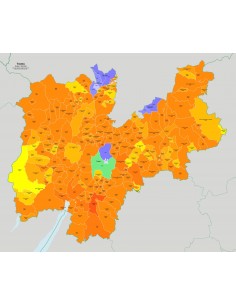 Mappa dei comuni e CAP della provincia di Trento jpg 2