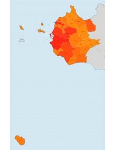 Mappa dei comuni e CAP della provincia di Trapani jpg 2