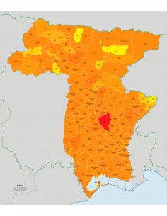 Mappa dei comuni e CAP della provincia di Udine jpg 2