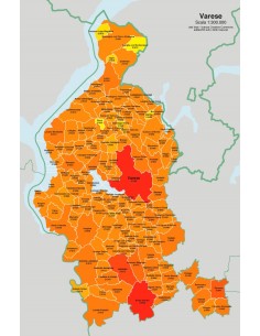 Mappa dei comuni e CAP della provincia di Varese jpg 2
