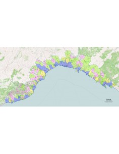 Mappa dei comuni e CAP della Liguria pdf 2