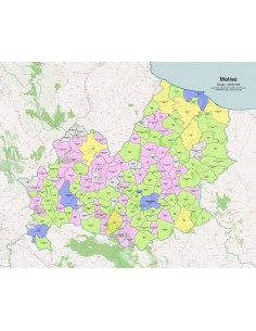 Mappa dei comuni e CAP del Molise pdf 2