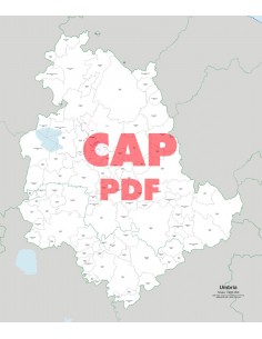 Mappa dei comuni e CAP dell'Umbria pdf