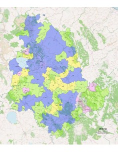 Mappa dei comuni e CAP dell'Umbria pdf 2