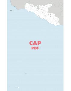 Mappa dei comuni e CAP della provincia di Agrigento pdf