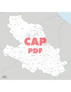 Mappa dei comuni e CAP della provincia di L'Aquila pdf