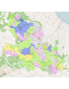 Mappa dei comuni e CAP della provincia di L'Aquila pdf 2