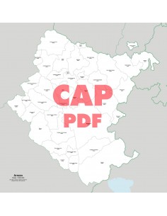 Mappa dei comuni e CAP della provincia di Arezzo pdf