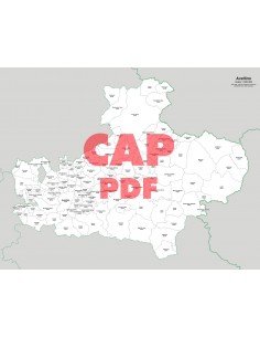 Mappa dei comuni e CAP della provincia di Avellino pdf