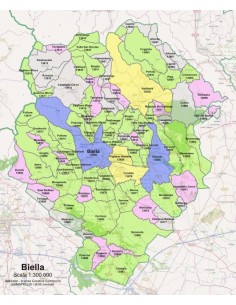 Mappa dei comuni e CAP della provincia di Biella pdf 2