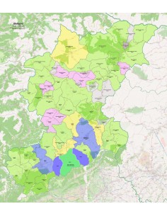 Mappa dei comuni e CAP della provincia di Belluno pdf 2