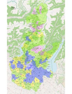 Mappa dei comuni e CAP della provincia di Brescia pdf 2
