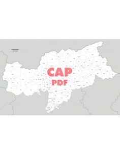 Mappa dei comuni e CAP della provincia di Bolzano/Bozen pdf