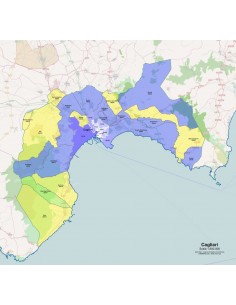Mappa dei comuni e CAP della provincia di Cagliari pdf 2