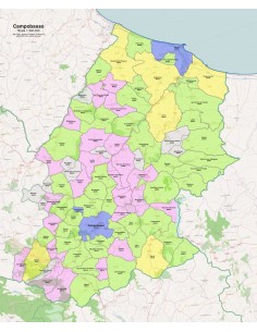 Mappa dei comuni e CAP della provincia di Campobasso pdf 2