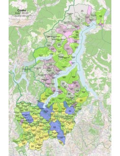 Mappa dei comuni e CAP della provincia di Como pdf 2