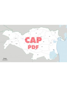 Mappa dei comuni e CAP della provincia di Ferrara pdf