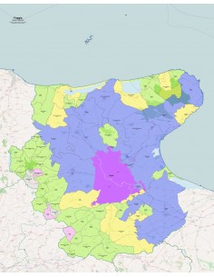 Mappa dei comuni e CAP della provincia di Foggia pdf 2