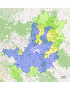 Mappa dei comuni e CAP della provincia di Firenze pdf 2