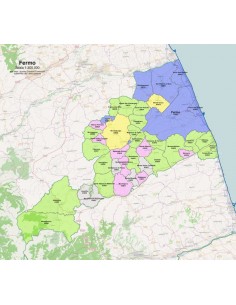 Mappa dei comuni e CAP della provincia di Fermo pdf 2