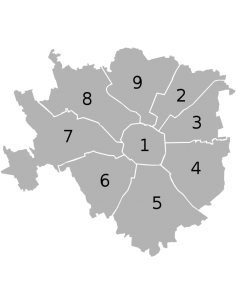 Mappa delle zone di Milano ShapeFile